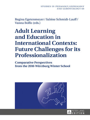 cover image of Adult Learning and Education in International Contexts